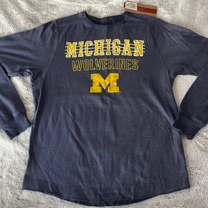 NWT - Michigan wolverines long sleeve
